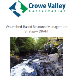 Cover of the draft Watershed Based Resource Management Strategy